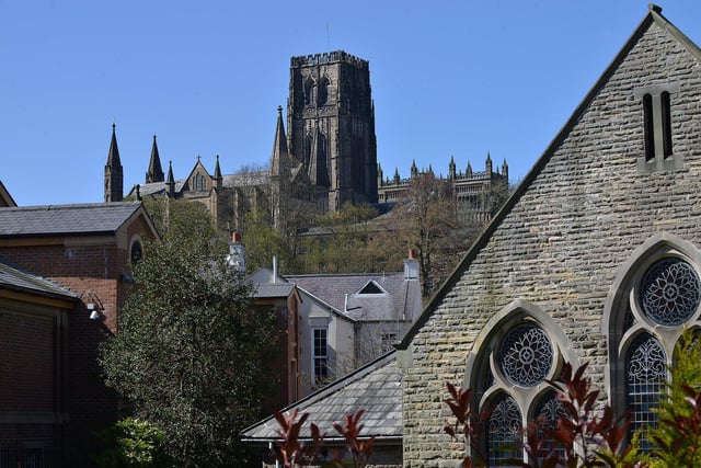 The mean house price in County Durham is £120,000.