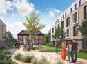 A CGI of how the new South Tyneside College could look.
