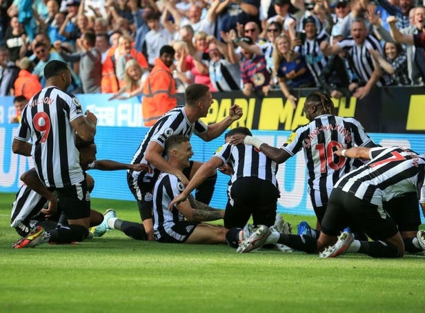 Newcastle United return to action after their draw with Manchester City when they face Tranmere Rovers (Photo by LINDSEY PARNABY/AFP via Getty Images)