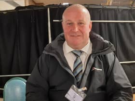 Councillor David Kennedy on election night, after claiming a seat in the Primrose ward from Labour