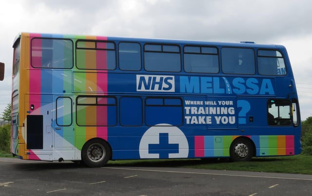 The Melissa bus will be used in locations across South Tyneside to help offer people their Covid jab.