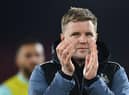 Is this how Eddie Howe's Newcastle United match day squad could look like following the January transfer window? (Photo by BEN STANSALL/AFP via Getty Images)