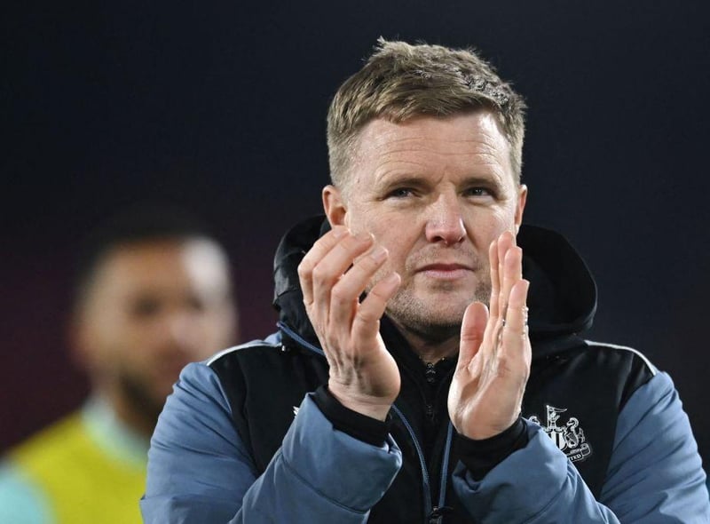 Is this how Eddie Howe's Newcastle United match day squad could look like following the January transfer window? (Photo by BEN STANSALL/AFP via Getty Images)