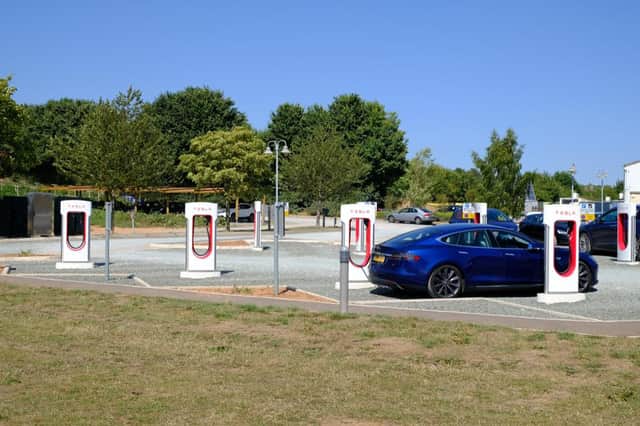 Currently, only Tesla owners can use the Supercharger network