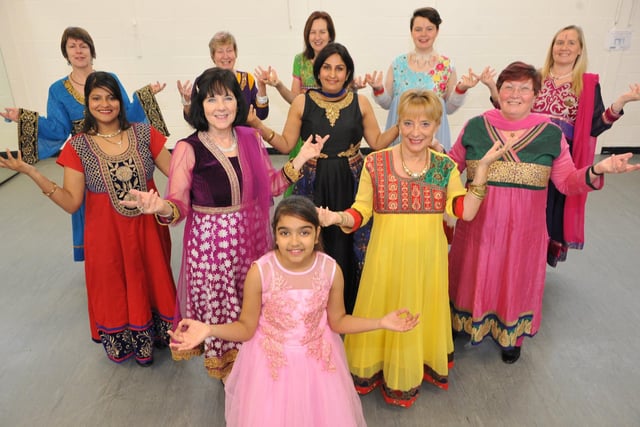 Bollywood dancers from the Hindu Nari Sangh group at The Customs Space, South Shields. Remember this from 5 years ago?
