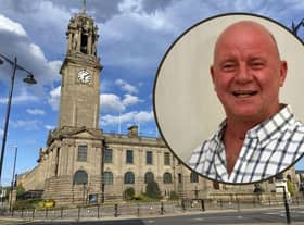 Former councillor John Robertson, who has resigned his seat