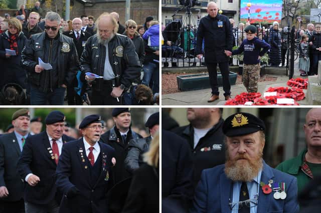 Remembrance Sunday 2022 in South Shields.