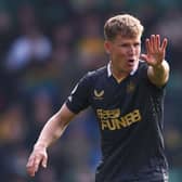 Newcastle United's Matt Ritchie came off the bench at Turf Moor.