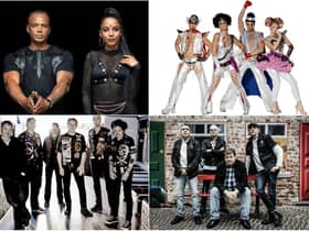 Some of the acts set to perform.