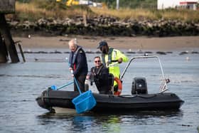 A multi-agency operation to clean up the nurdles was initiated in August.