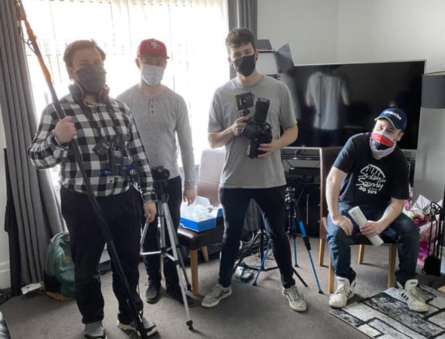 The Tyne and Weird crew are working on their punk project once again following the easing of Covid restrictions.