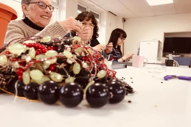 Adult craft sessions with Williby Roc's