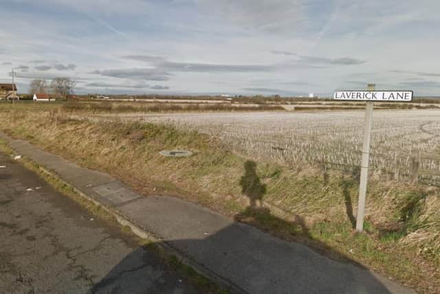 The stables would have been accessed via Laverick Lane.