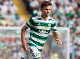 Celtic midfielder Matt O'Riley (Photo by Steve  Welsh/Getty Images)