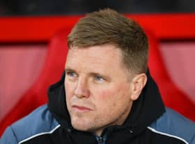 Newcastle United head coach Eddie Howe.