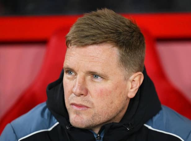 Newcastle United head coach Eddie Howe.