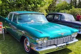 Fins and Chrome classic car show
