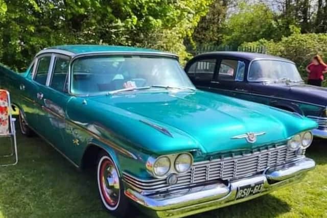 Fins and Chrome classic car show