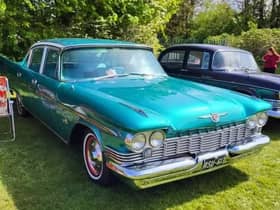 Fins and Chrome classic car show