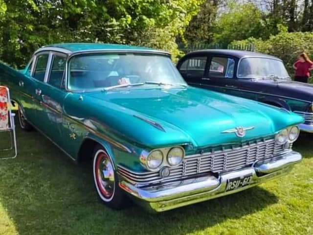 Fins and Chrome classic car show