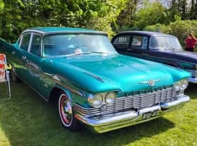 Fins and Chrome classic car show