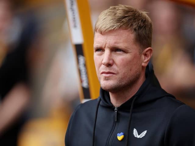 Newcastle United head coach Eddie Howe.