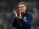 Newcastle Untied head coach Eddie Howe.