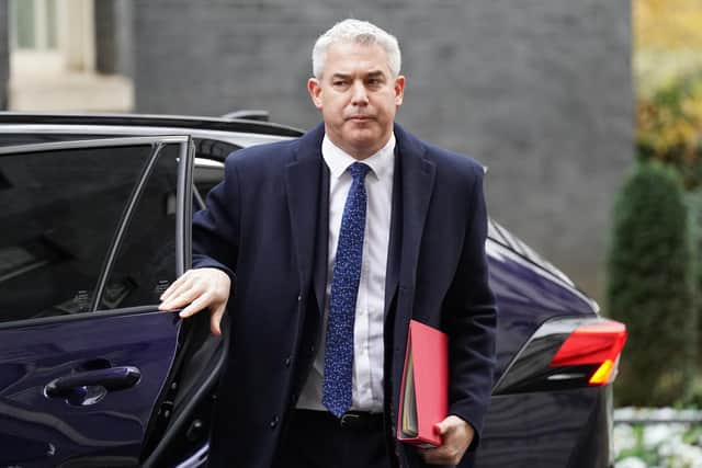 Health Secretary Steve Barclay. Picture: Stefan Rousseau/PA Wire.