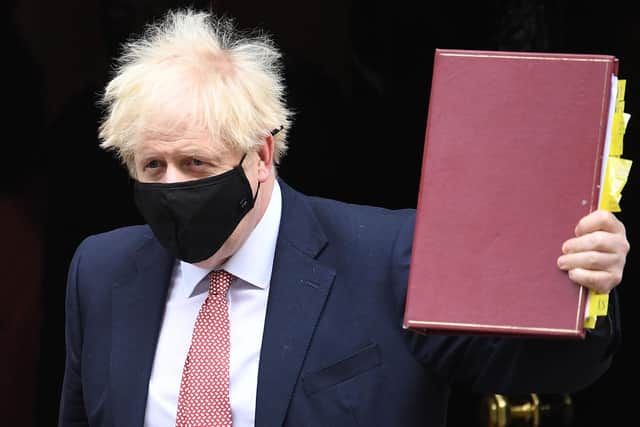 Boris Johnson. (Photo by Leon Neal/Getty Images)