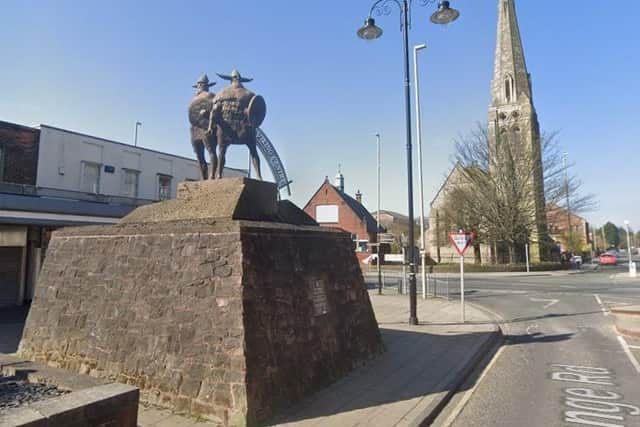 The statue of two vikings in Jarrow was reviewed and allowed to stay.