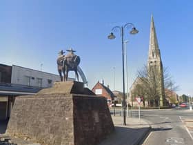 The statue of two vikings in Jarrow was reviewed and allowed to stay.