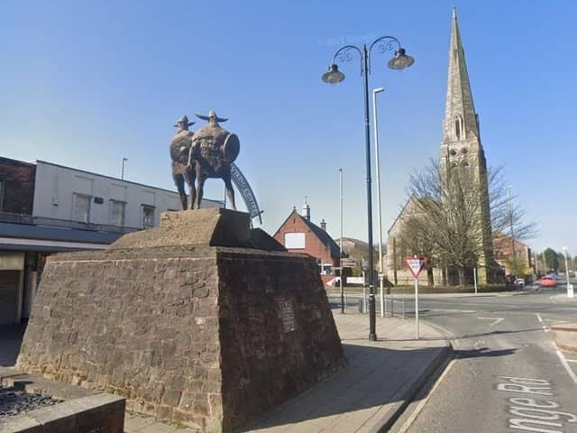 The statue of two vikings in Jarrow was reviewed and allowed to stay.