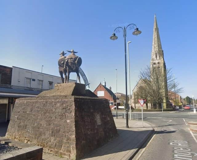 The statue of two vikings in Jarrow was reviewed and allowed to stay.