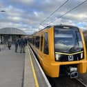 A Tyne and Wear Metro train.