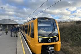 A Tyne and Wear Metro train.