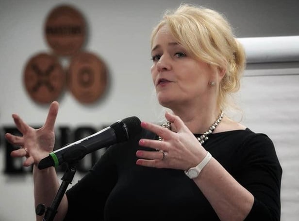 Sharon Graham, an assistant general secretary of the Unite union, who is set to become its first female general secretary after a ballot to decide a successor to Len McCluskey. Issue date: Tuesday August 24, 2021.