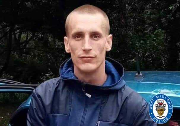 A photo of Thomas Rogers which was shared by West Midlands Police following his death in August.