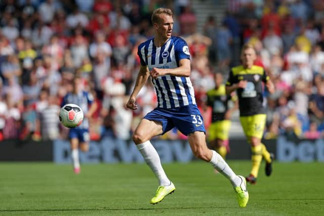 Dan Burn of Brighton. (Photo by Henry Browne/Getty Images)