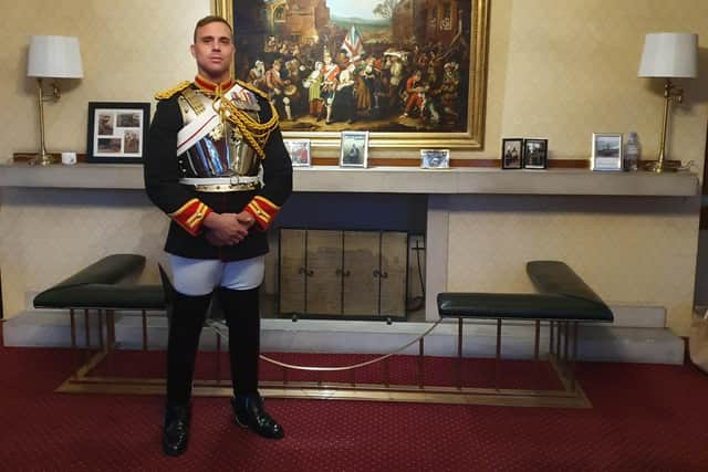 Staff Sgt Paul Minter of the Household Cavalry.