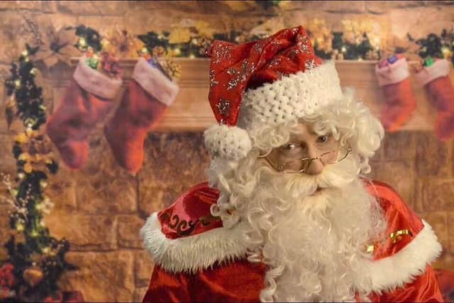 Stephen Sullivan will be dressed as Santa as he visits streets in South Shields on Christmas Eve
