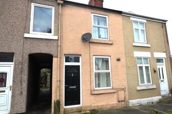 This "lovely", two-bedroom, mid-terrace property is on the market for £90,000 with Blundells.