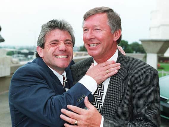 Kevin Keegan and Sir Alex Ferguson