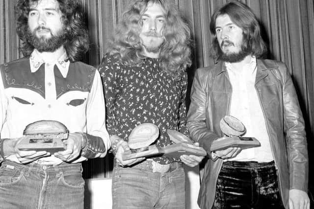 Rock legends Led Zeppelin (pictured in 1970) have enjoyed a stellar musical career.