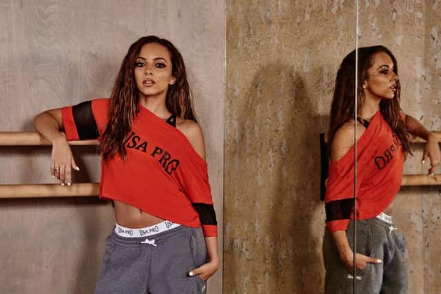 Jade Thirlwall's design add a splash of colour to the USA Pro gear.