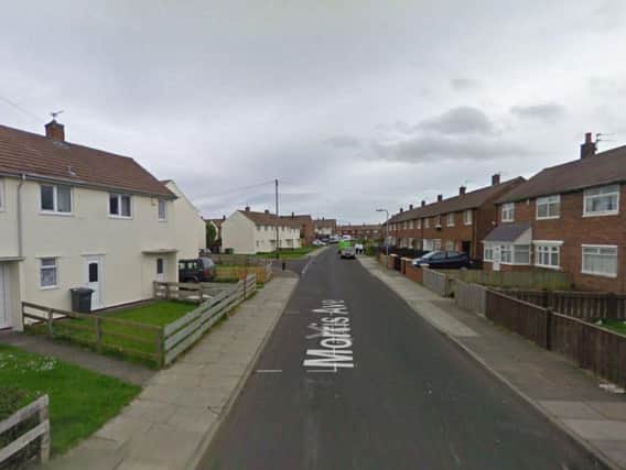 The incident happened in Morris Avenue, South Shields. Image by Google Maps.