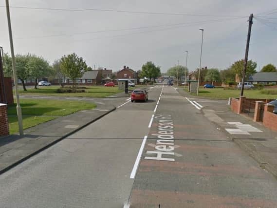 Henderson Road in South Shields where the incident took place.
Pic by Google Maps.