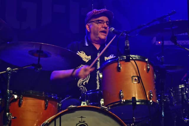 Dave Ruffy of Ruts DC at the O2 Academy in Newcastle.
