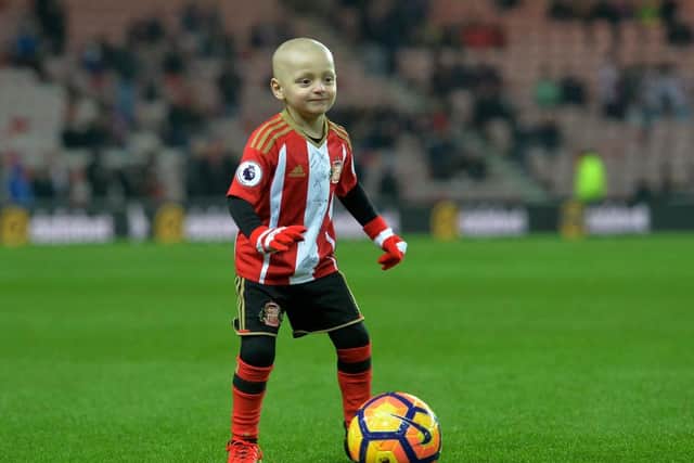 Bradley was a huge football fan - and Sunderland was his favourite time.