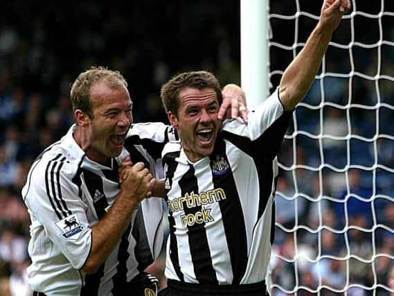 Alan Shearer and Michael Owen.
