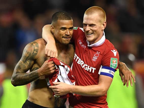 Kenedy and Forest captain Ben Watson